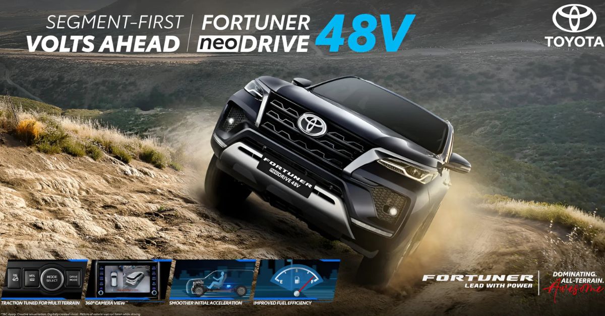 Toyota Fortuner mild hybrid